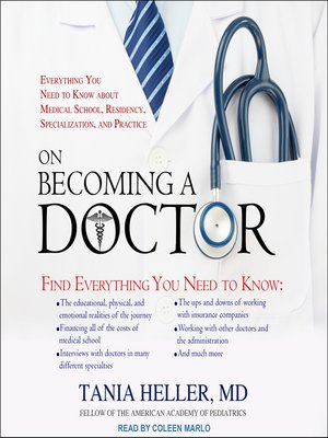 cover image of On Becoming a Doctor